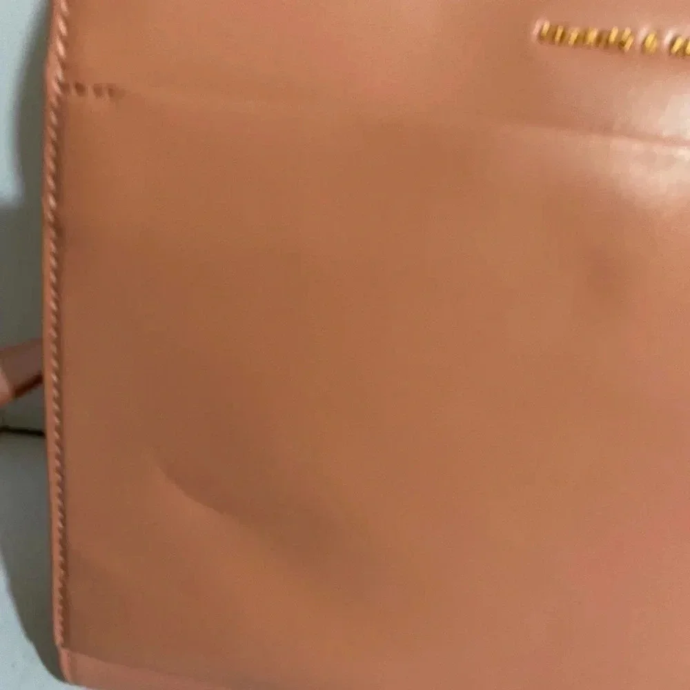 Charles & Keith pink poly crossbody handbag